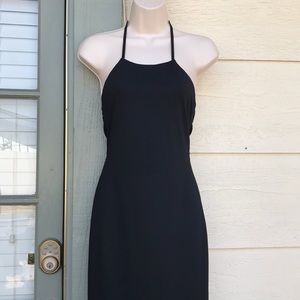 Avec S size long black dress
